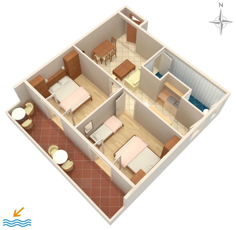 Apartments And Rooms By The Sea Palit, Rab - 5044 Zewnętrze zdjęcie